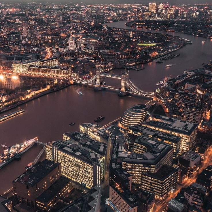 City skyline in Rome, Italy